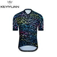 keyiyuan mens cycling jerseys short sleeve bike shirts mtb clothing ropa maillot ciclismo outdoor road cycling sports gear