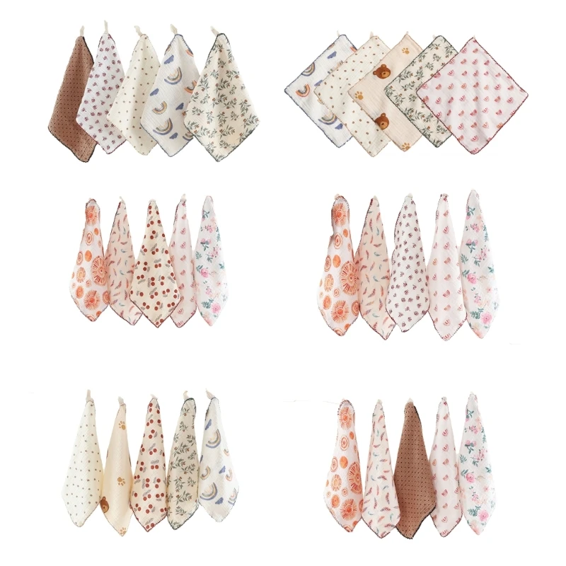 

Детские мочалки, хлопковое Натуральное детское полотенце для лица, многоразовые экстра-мягкие влажные салфетки Newbon