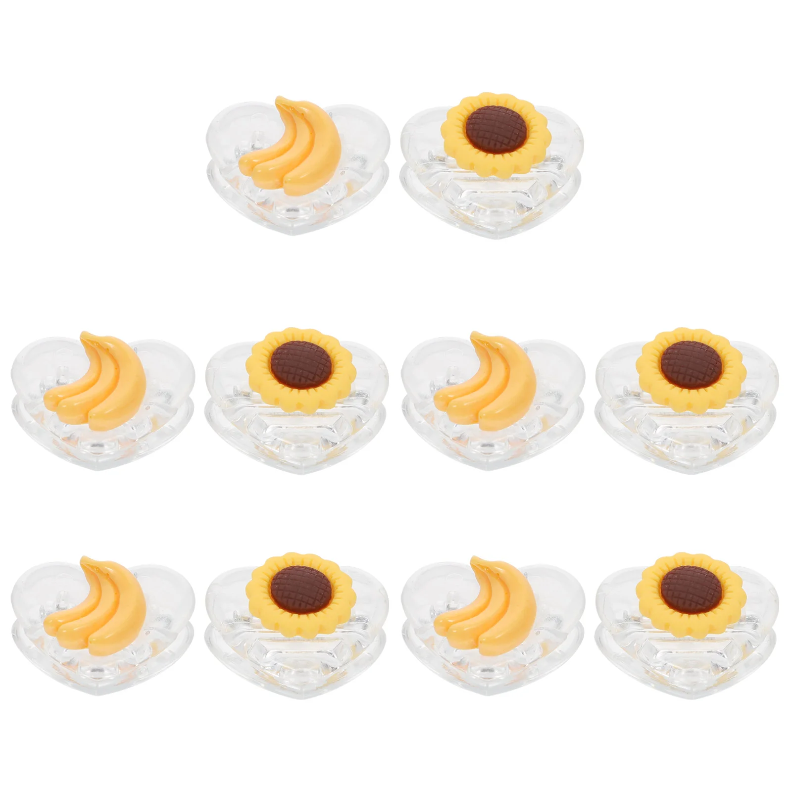 

10 Pcs Heart Paper Clip Wedding Decorations Mini Paper Clip Holder Wedding Binder Securing Clip Chip Paper Clamp