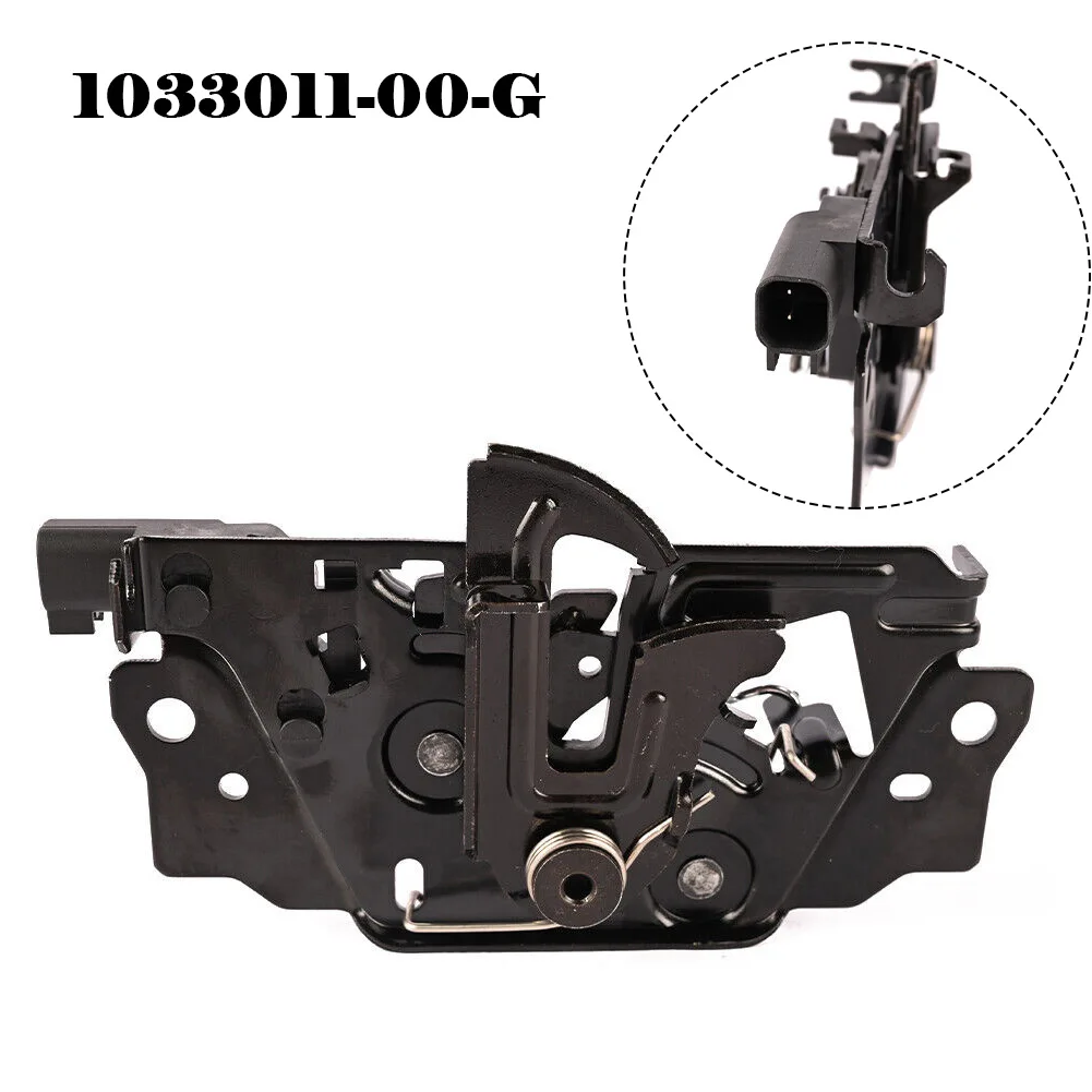 

Black 1 Pcs For Tesla Model 3 X S Bonnet Hood Lock Latch 1033011-00-G Direct Replacement Metal Car Accessories