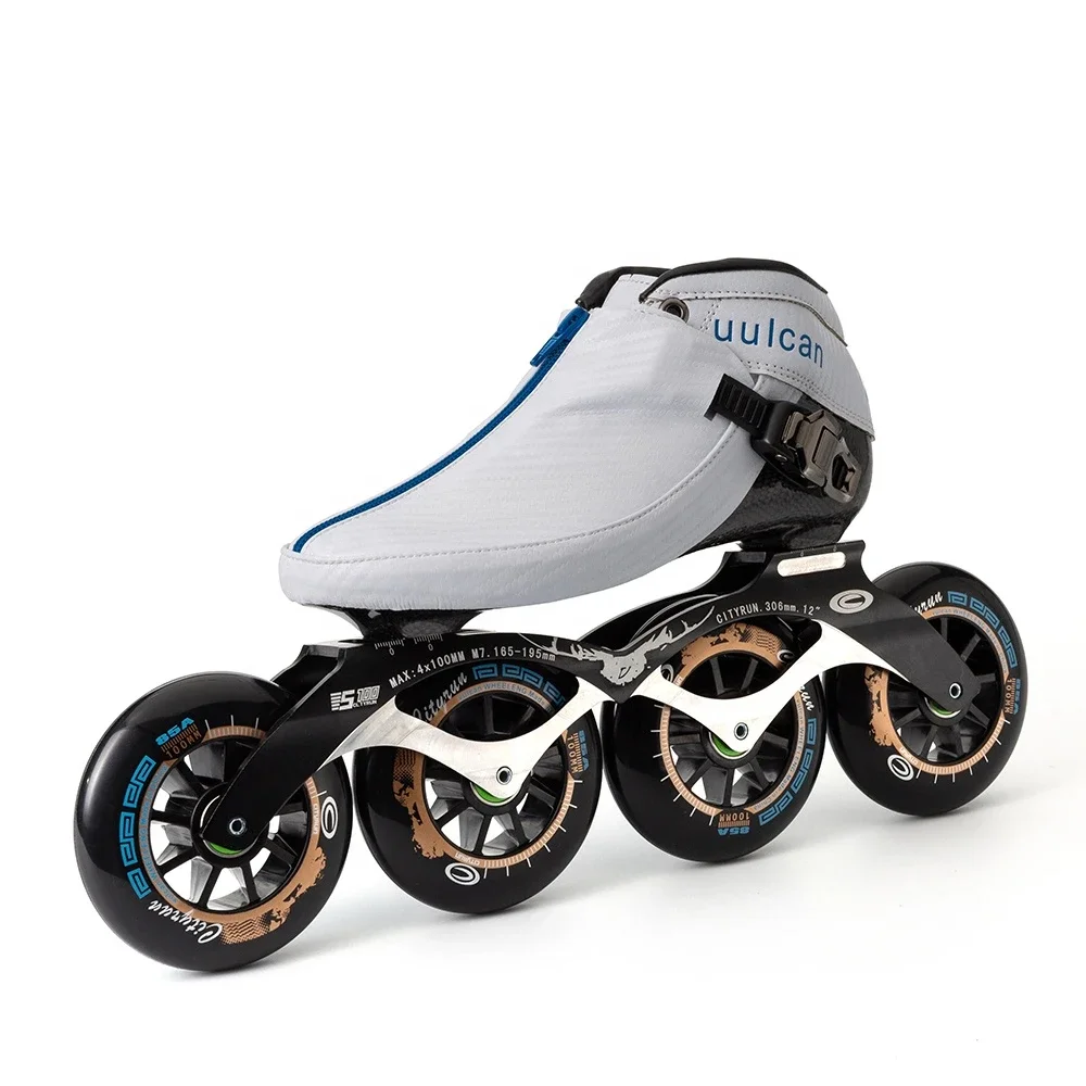 Готовые к отправке в магазине 4-колесные скоростные туфли для роликовых коньков