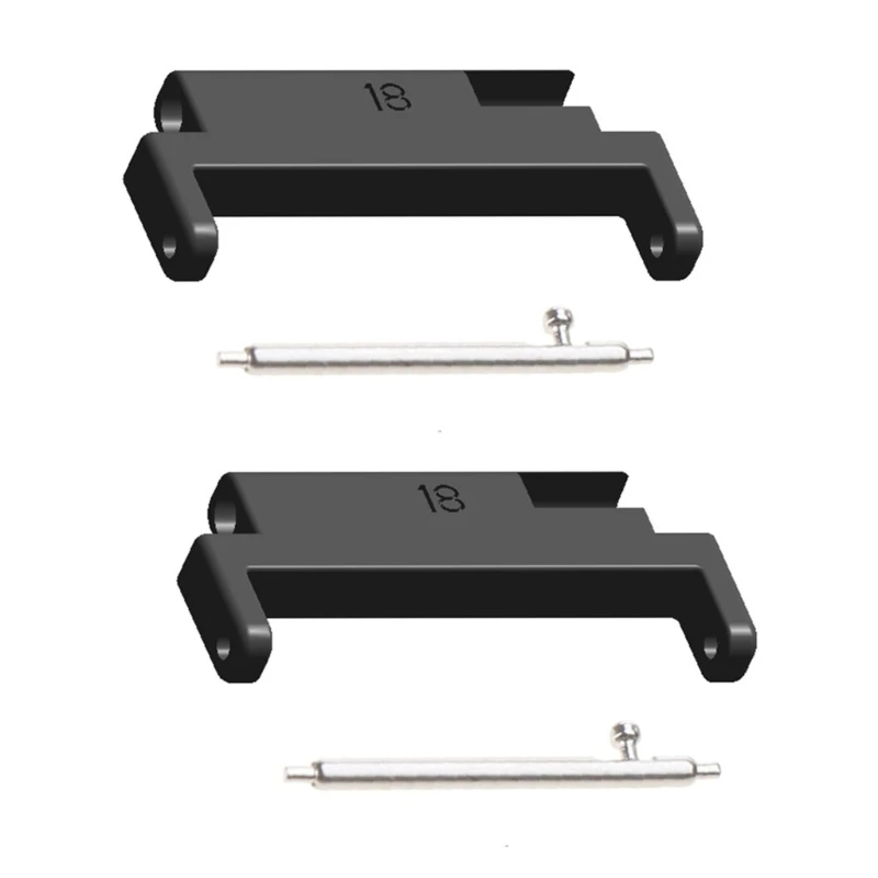 1 пара для часов 18 мм-20 мм браслет быстроразъемное соединение адаптер головка