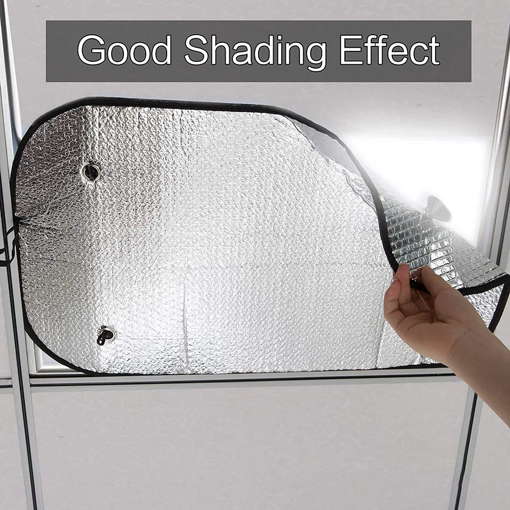 

Durable RV Sunshade Aluminum Film Curtain Aluminum Film RV Door Shade Cover
