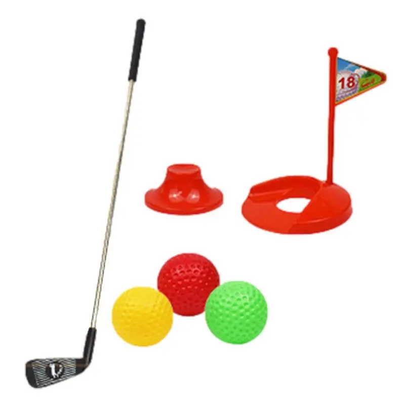 

Kids Golf Club Set Girls Golf Toy Set For Yard Parent-child Interaction Toys Set For Toddler Children For Lawn Garden Yard