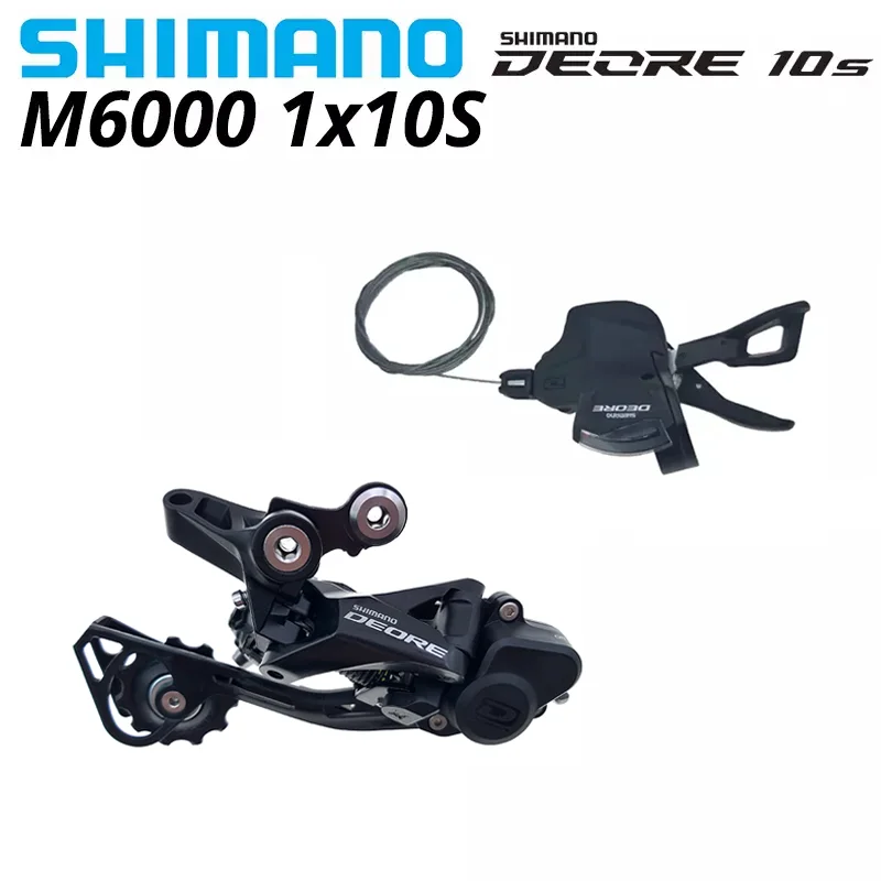

Shimano Deore M6000 1x10S MTB Bike Derailleurs Groupset SL-M6000 Right Shifter Lever RD-M6000 Rear Bicycle Switch