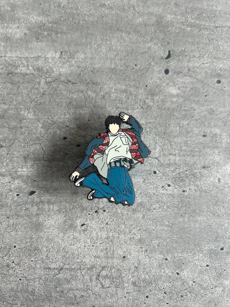 I’ll Be There - Kim Seokjin Jin Echo Happy Enamel Pin (art.: 3920cf16652cd) - 3920cf16652cd