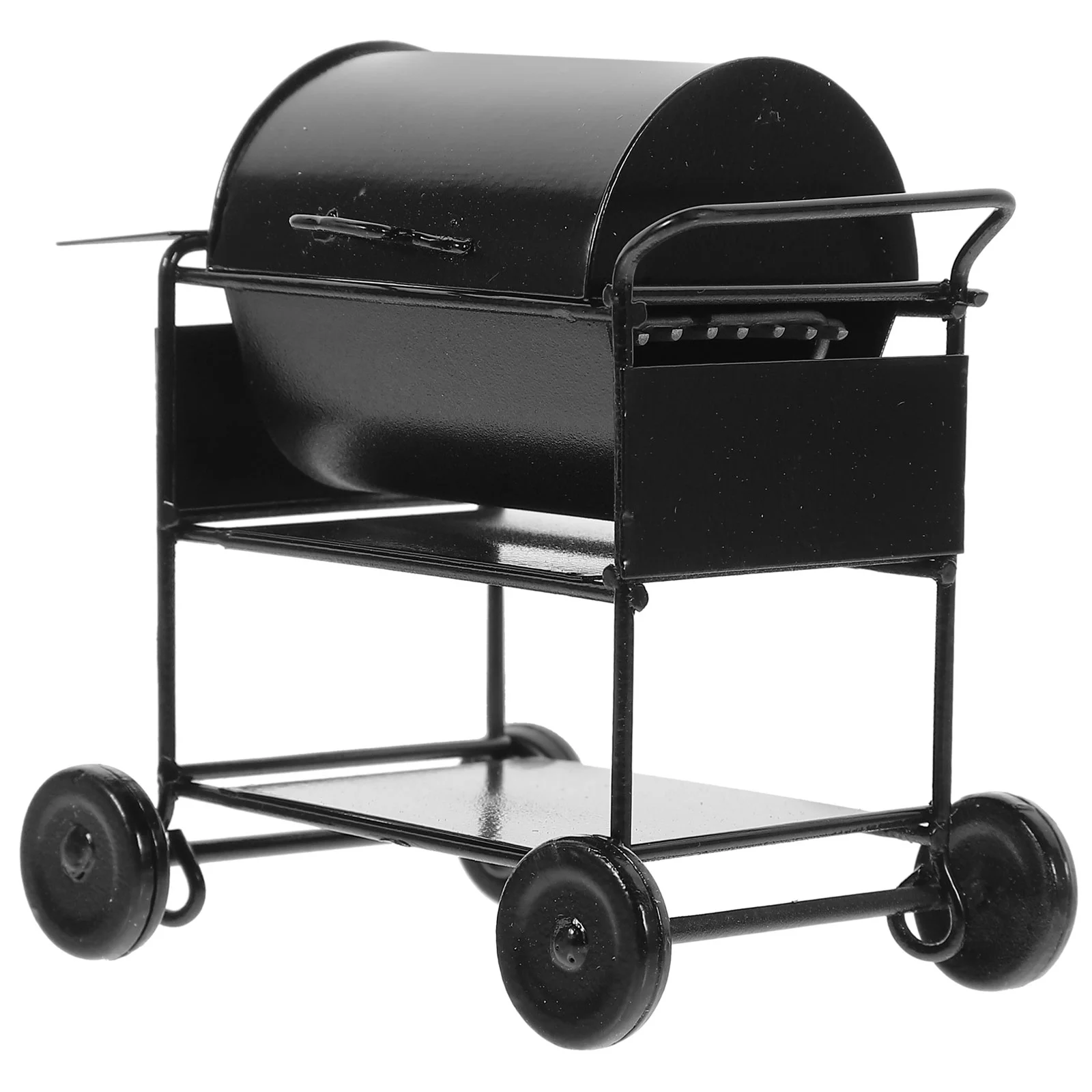 

Kitchen Playing Prop Miniature Barbecue Maker Bbq Grilling Rack House Accessories