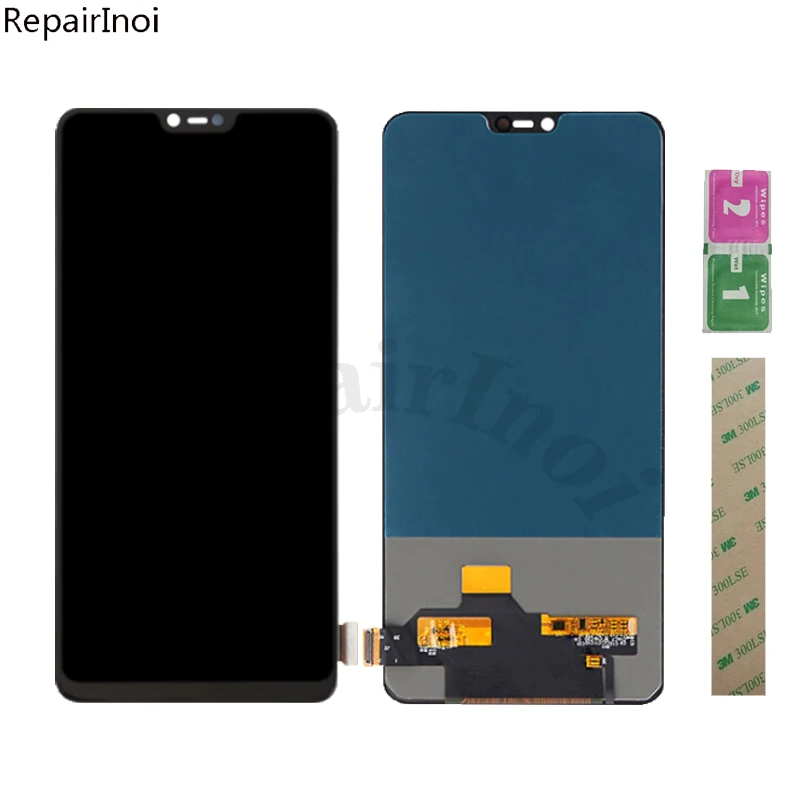 

TFT/ OLED LCD Screen For OPPO R15 R15 Pro LCD Display Touch Screen Digitizer Assembly Replacement