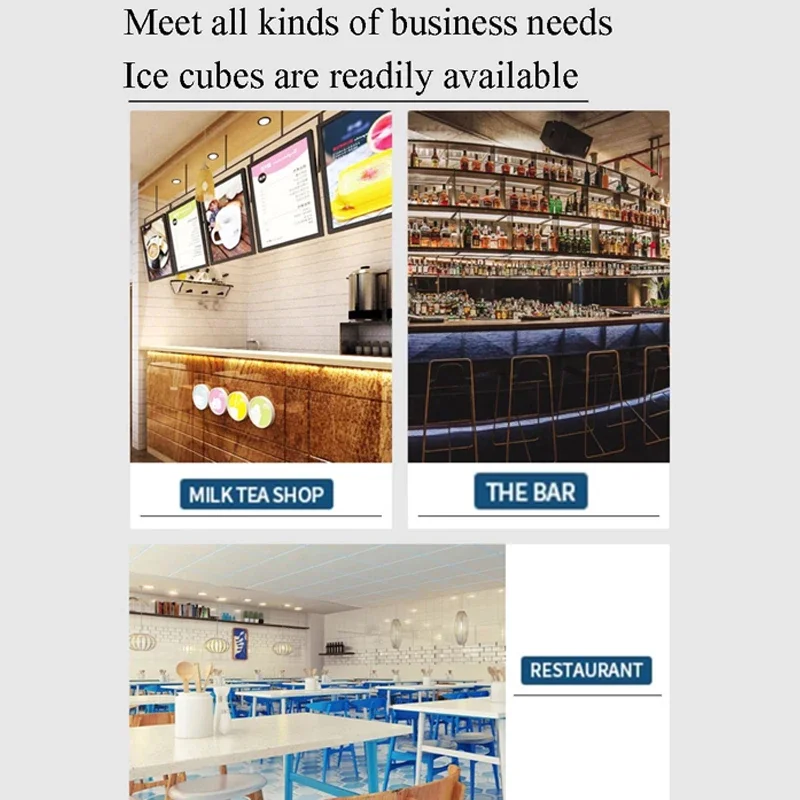 Столешница для льда Жевательная машина из гальки 34 фунта/26 5 лбsper Day хрустящая