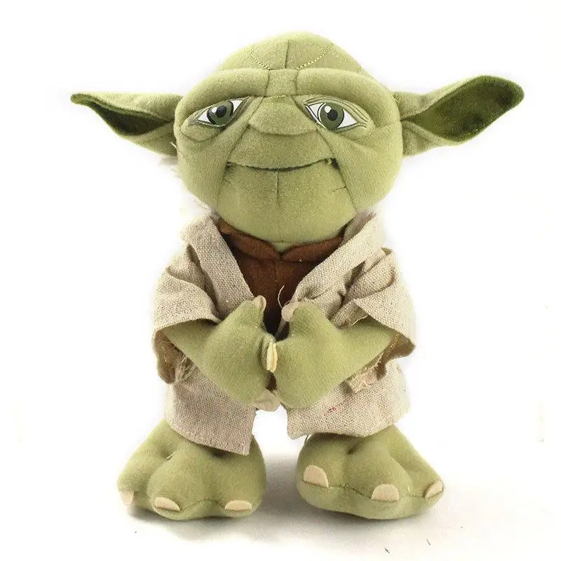 Игрушка плюшевая Yoda из м/ф Звездные войны 19-30 см | Игрушки и хобби