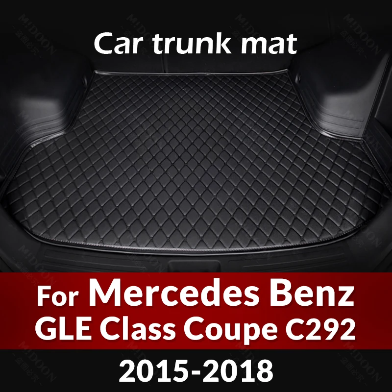 

Коврик для багажника автомобиля Mercedes Benz GLE Class Coupe C292 2015 2016 2017 2018, автомобильные аксессуары на заказ, украшение интерьера автомобиля