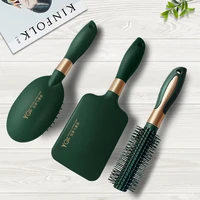 2021 new 4 styles matte air cushion combs women scalp massage comb hair brush hollowing out home salon diy hairdressing tool