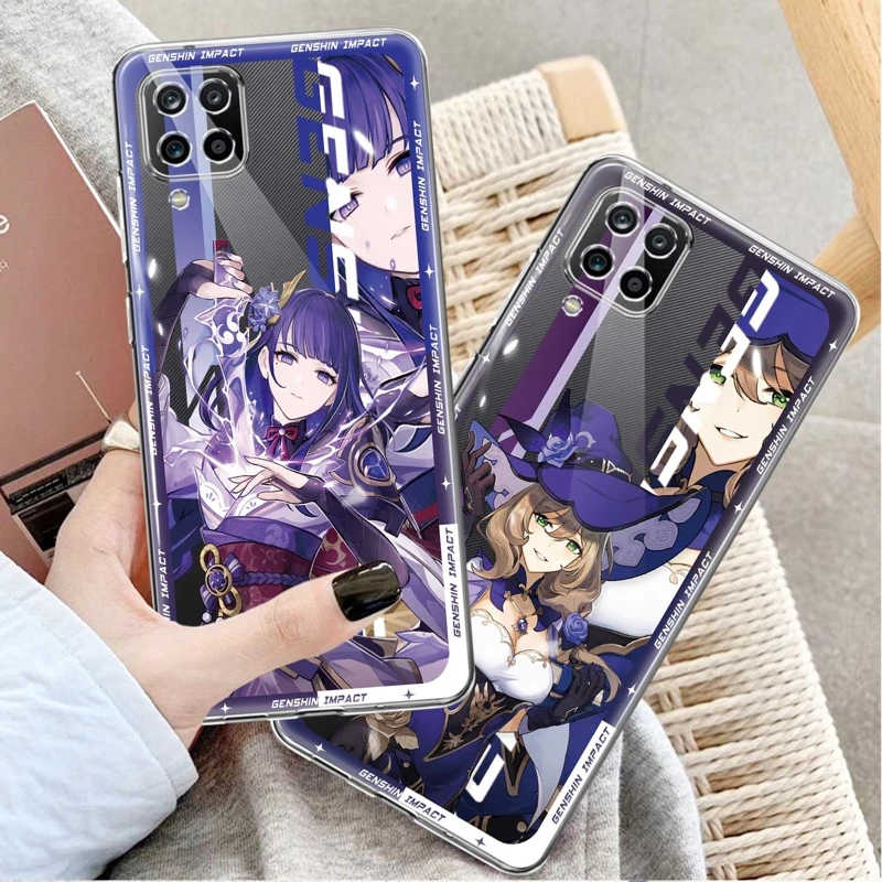 

Genshin Impact Beelzebul Raiden Shogun Phone Case For Samsung Galaxy A04e A03 Core A04 A02s A02 A01 04s A03s A20s A10 A20e A40