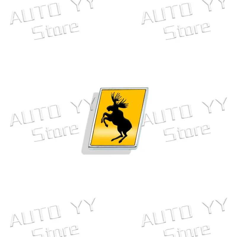 

3D металлический лось тест логотип оленя кузов автомобиля крыло задний багажник шведский флаг эмблема R дизайн значок наклейка для Volvo XC40 XC60 XC90 V40