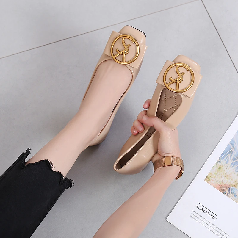 Chaussures Femme Sapatos Femininos De Luxo Ballet Flats Women Ladies Office Shoes