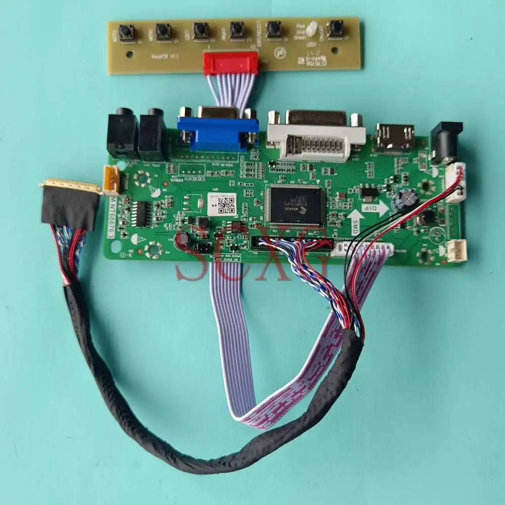 

LCD Screen Controller Drive Board Kit For LP173WD1-TLG1 60Hz 1600*900 Laptops Panel DVI VGA HDMI-Compatible 17.3" 40 Pins LVDS