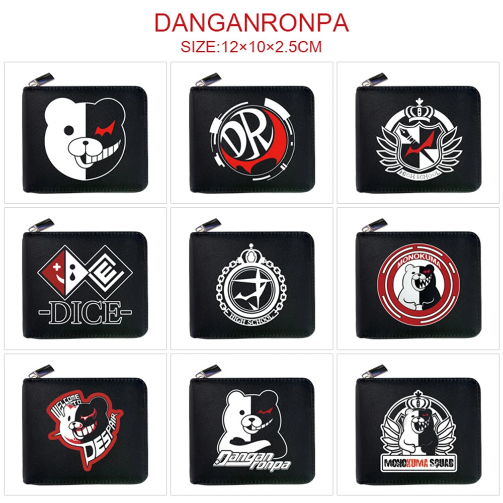 

Кошелек из ПУ кожи в стиле аниме «данганронпа»