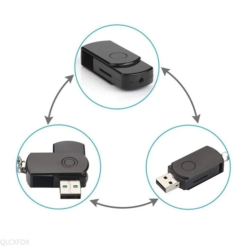Мини-камера HD портативный USB-монитор в режиме реального времени перезаряжаемая