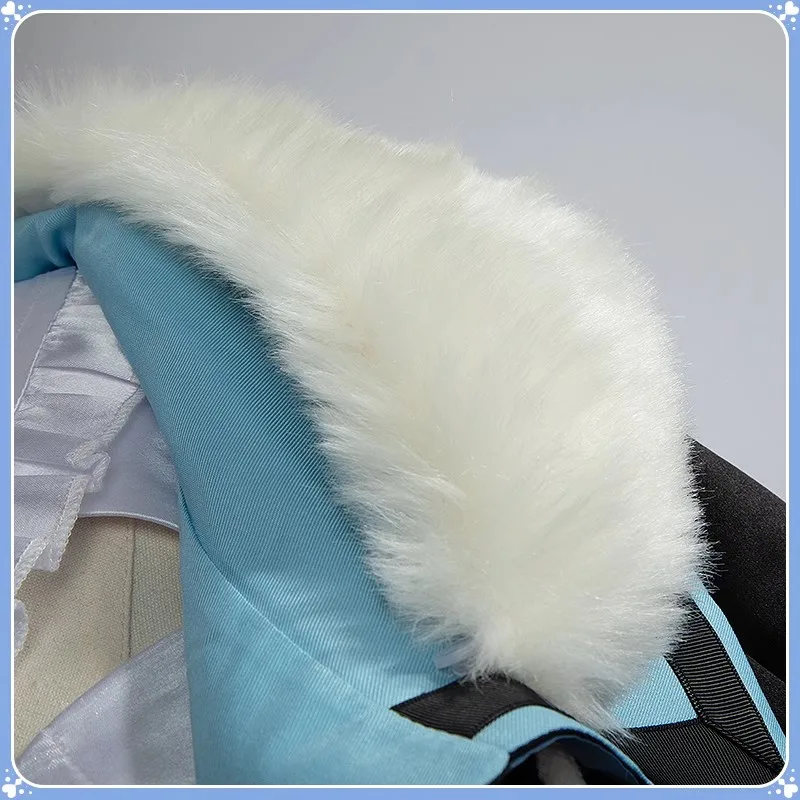 Горячий костюм для косплея Fuwawa Abyssgard игра VTuber Hololive аниме женское платье одежда