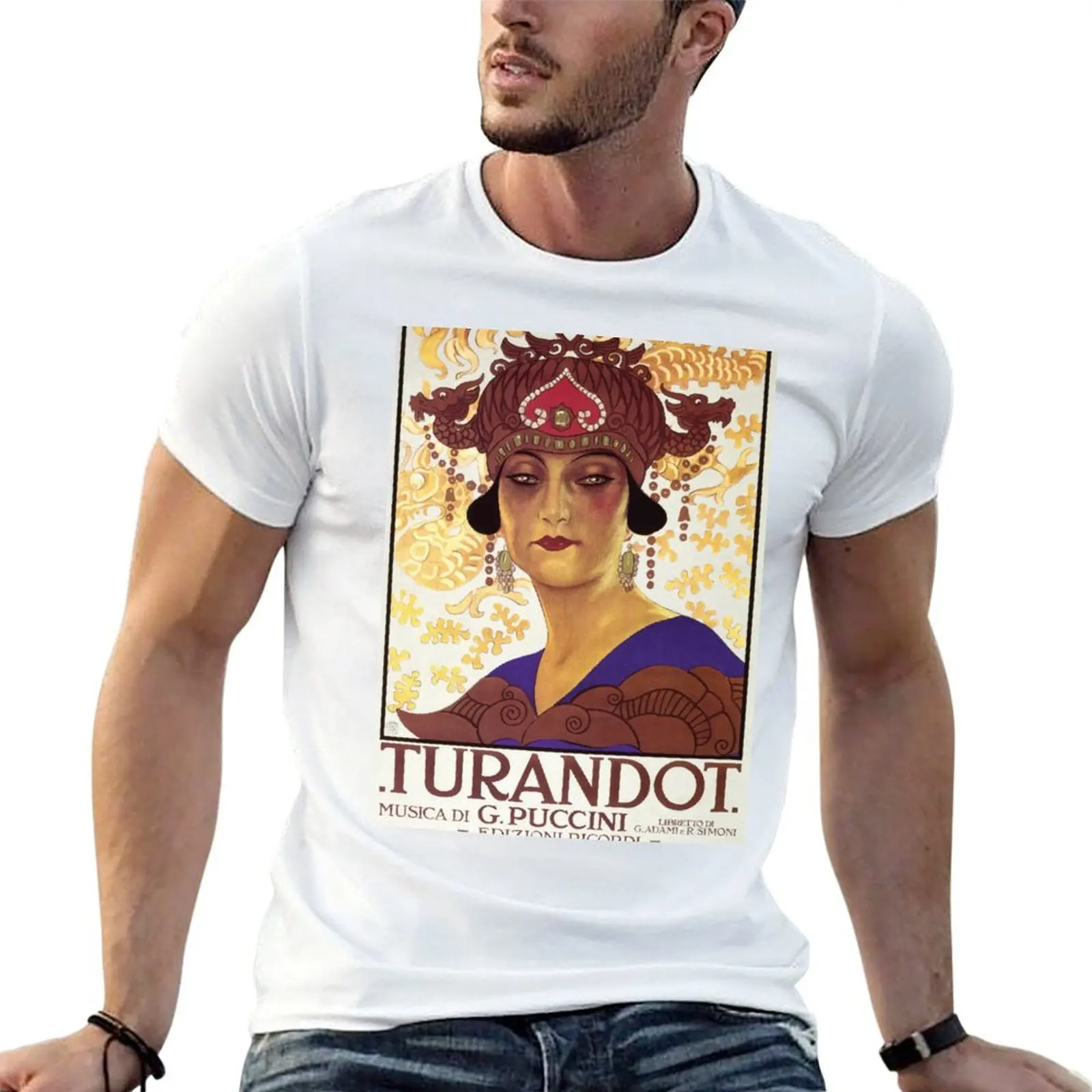 Фото Винтажная футболка Turandot, удобная рубашка с короткими рукавами для тренировок №1