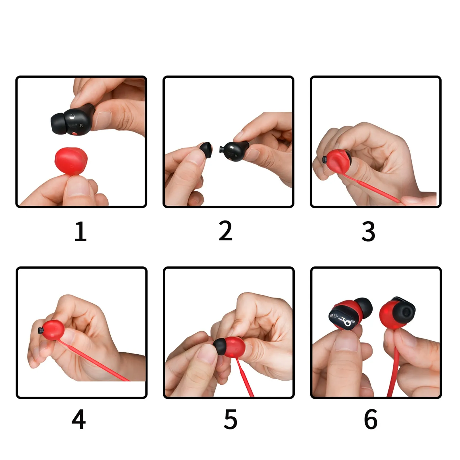 Силиконовый шнурок для наушников с защитой от потери наушников-вкладышей Beats-Studio