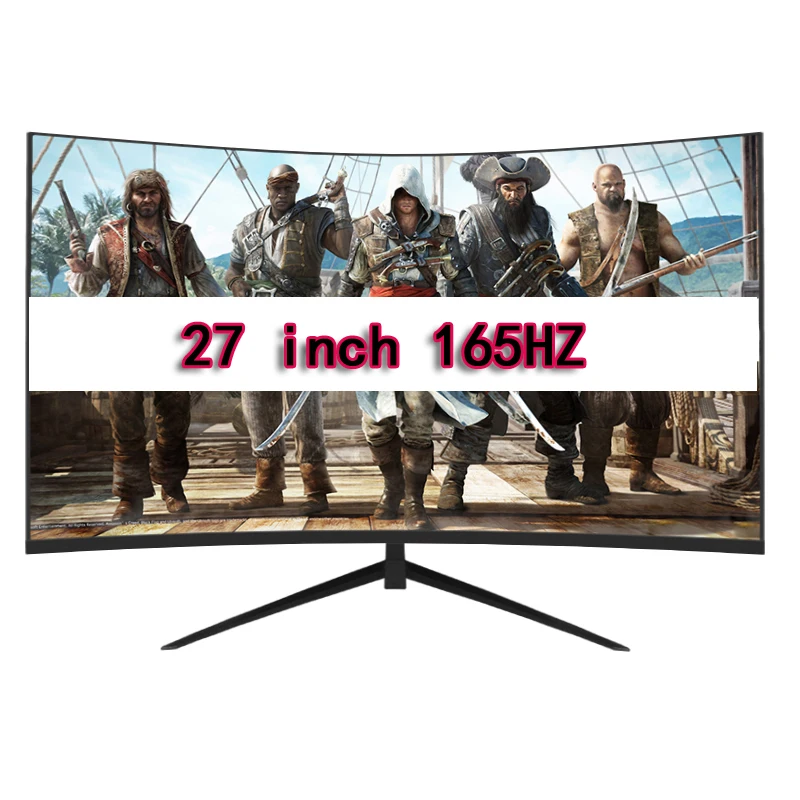 

27 Inch 165hz Monitor PC IPS 1MS LCD Displays HD Gaming monitors for desktop curved HDMI/DP monitors gamer for Computer