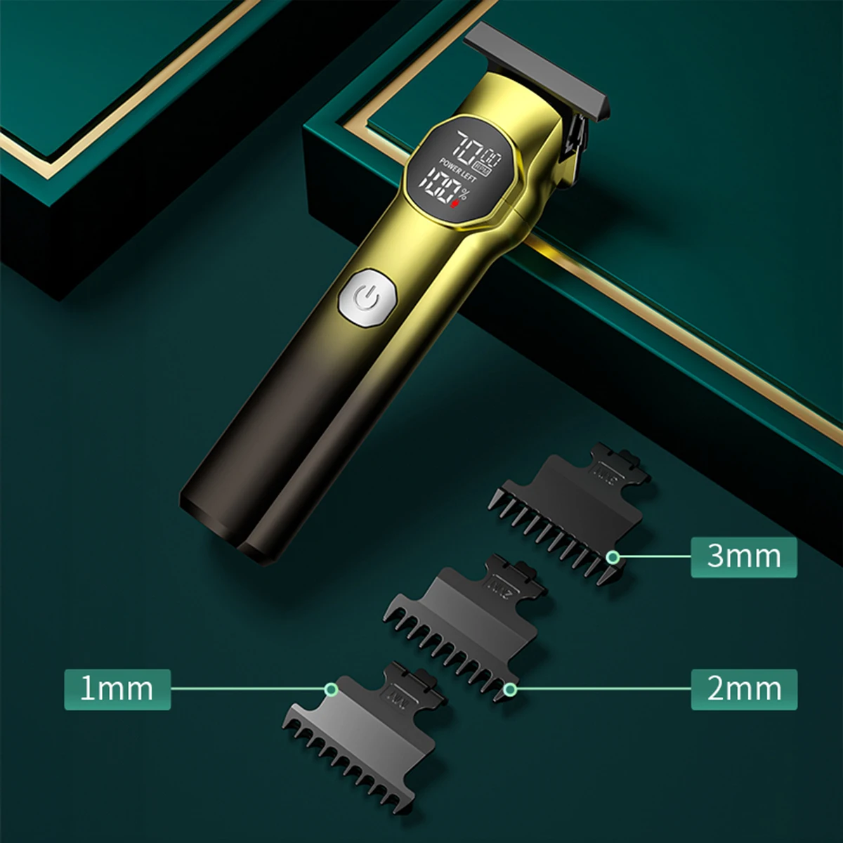 LM-661 2024 новинка Hairsalon домашняя мужская резная машинка для стрижки волос Resuxi