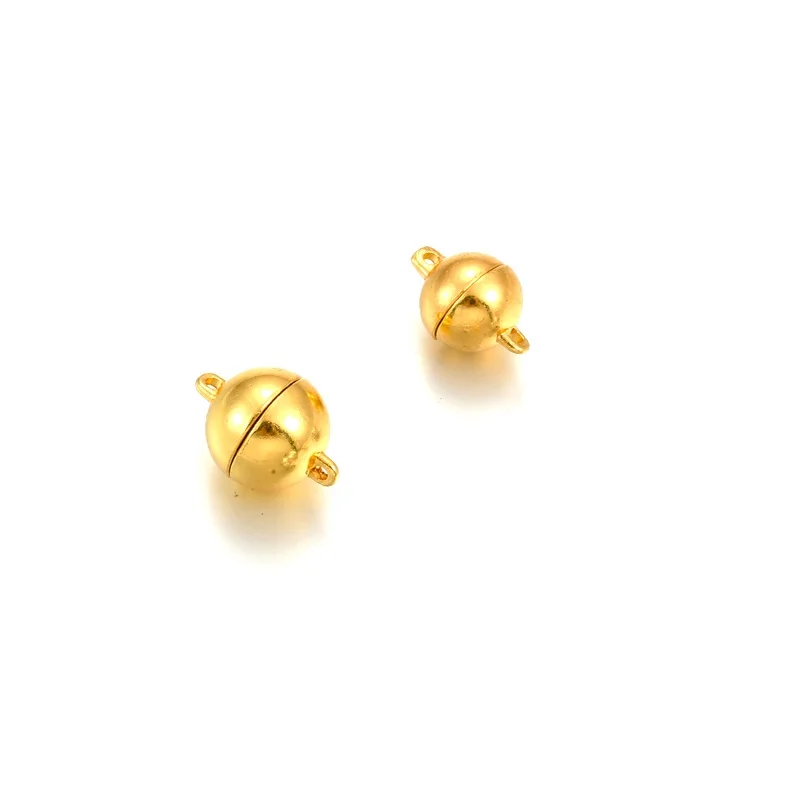 3 пары 10/12 мм круглые магнитные разъемы застежки подвески торцевая крышка для