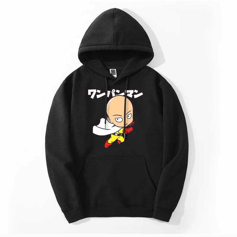 

One Punch Man Saitama Autumn Mens Fashion Warm Hoodies Sweatshirts Hip Hop Onepunch Anime Sportswear Oversized Pullovers