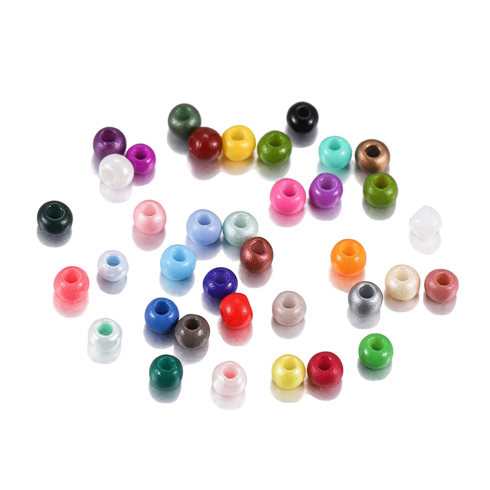 

1800Pcs 2mm Round Transparent Colour Beads Spacer Loose Beads For DIY Jewelry Making Handmade Bracelet Accessories 2022