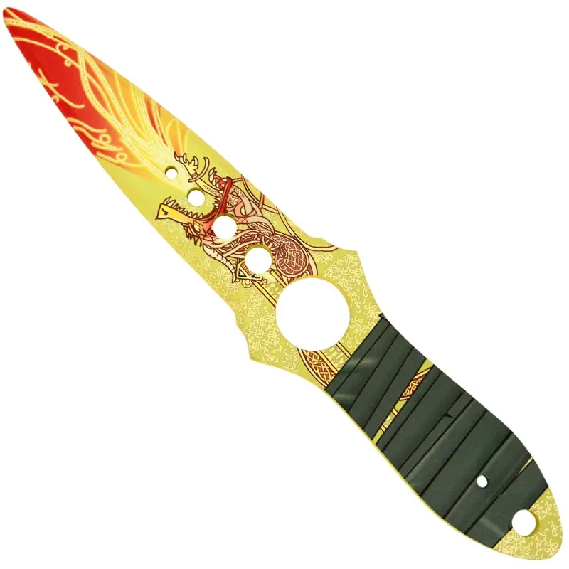 Игрушечное оружие Geekroom детский деревянный скелетный нож Dragon lore CS GO игрушка для