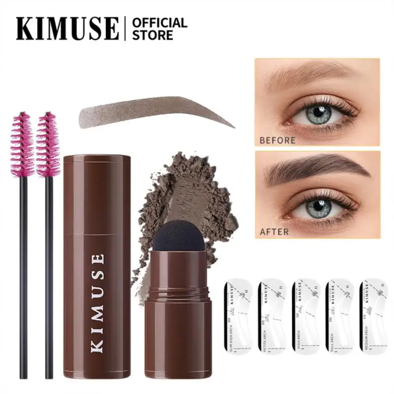 

Seal Eyebrow Powder Stick Natural Repairing Holding Makeup Anti-sweat With Eyebrow Brush And Eyebrow Card Set Hairline Powder