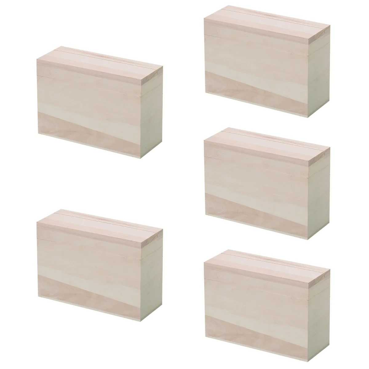 

5x Storage Recipe Holder Box Container Wooden Recipe Holder Box Wooden Storage Box Recipe Holder Storage Box Wood Jewelry Box