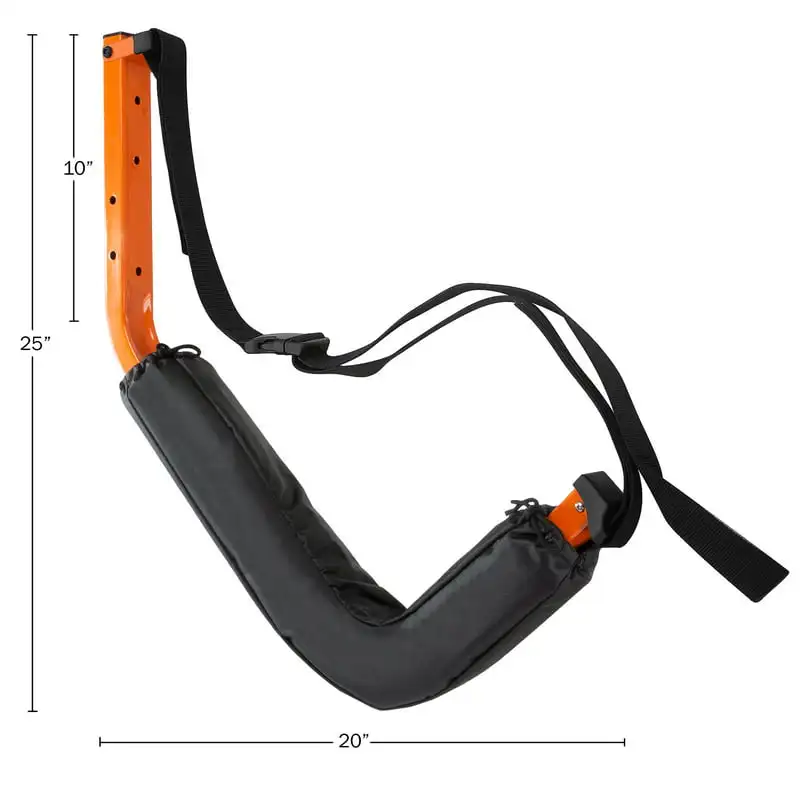 

Deluxe Pro Kayak and Stand Up Paddle Board Squat Rack Gym Equipment - Sturdy, Secure Hanger for Kayak/ SUP Board Storage.