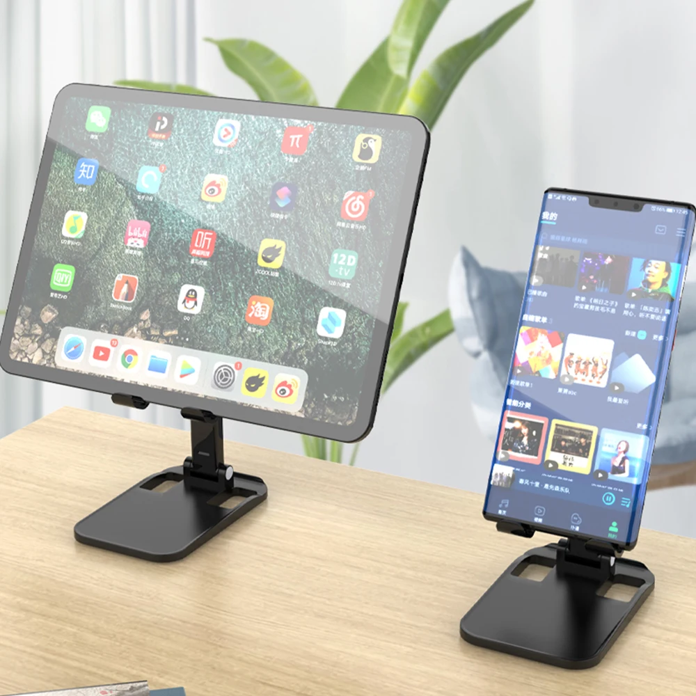 Mobile phone bracket desktop multi-function folding lift support tablet lazy mini portable |