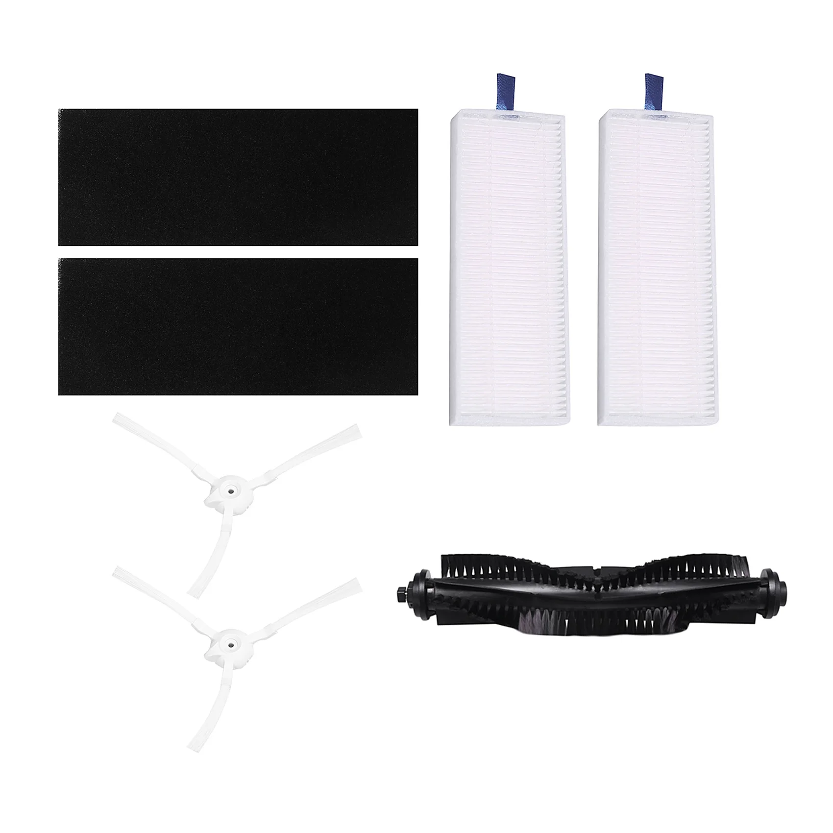 

5 Piece Robot Vacuum Cleaner Spare Parts Side Brushes Hepa Filter Main Brush Replacement For Vacuum Cleaner 360 S6