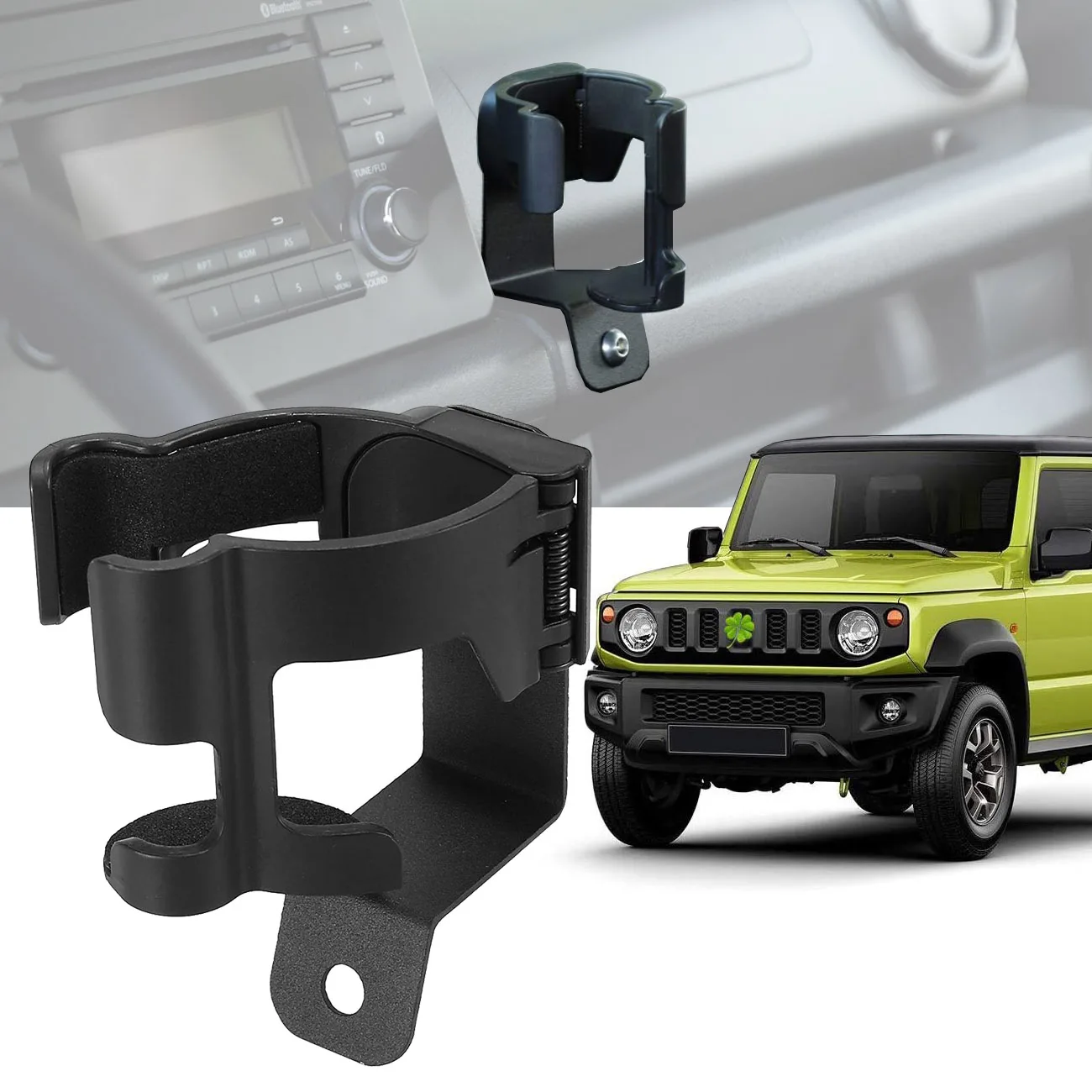 

Автомобильный держатель для бутылки с водой для Suzuki Jimny JB64 JB74 2019 2020 2021 2022 подставка для телефона для напитков Органайзер кронштейн аксессуары