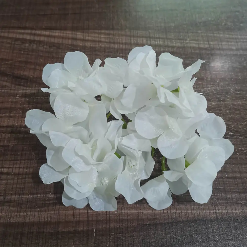 

Искусственные шелковые головки гортензий для декора 50 шт.