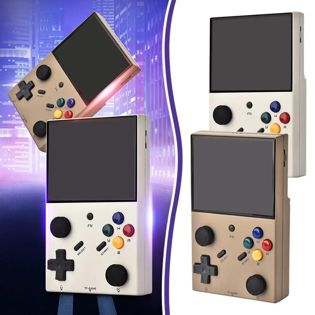 RGB36 Pro Open Source Retro Portable Handheld Game Console 480IPS-LCD 2.5A Fast Charging Classic FC Arcade