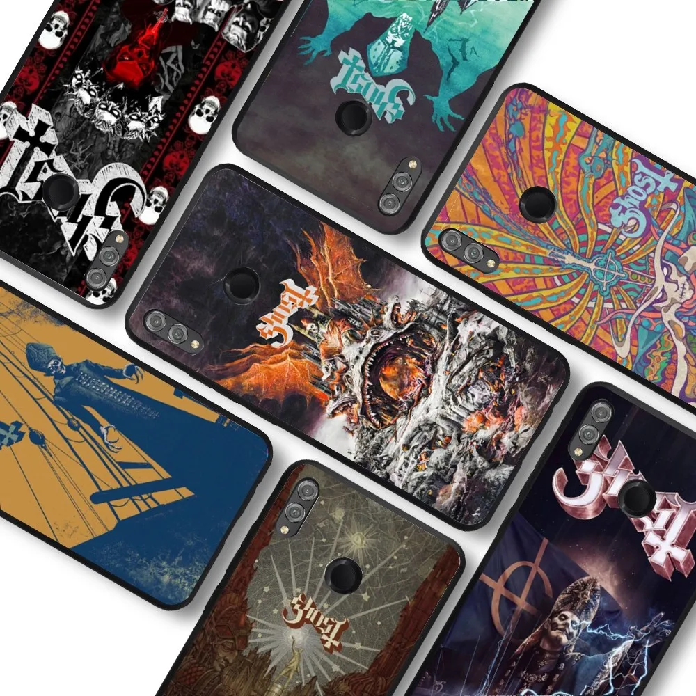 G-Ghosts Heavy Metal Band Phone Case For Huawei Honor 10 Lite 9 20 7A 9X 30 50 60 70 Pro Plus Soft Silicone Cover