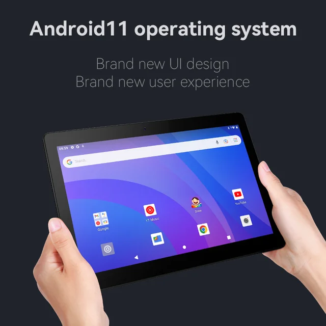 Adreamer LeoPad10 Tab 10.1" Tablet 1280x800 IPS Android 11 Quad Core 4GB RAM 64GB ROM Bluetooth 6000mAh Wifi Portable Tablets PC 2