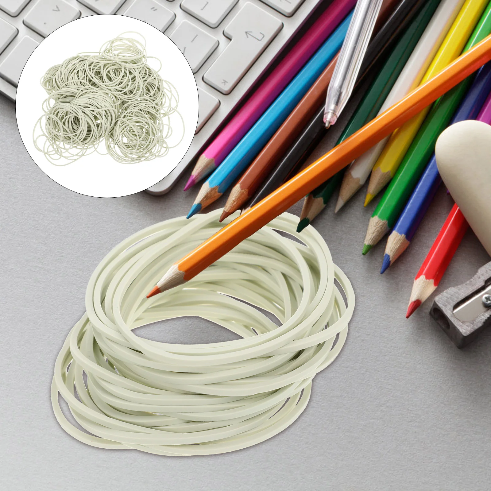 

Rubber Bands Band Elastic Hair Large Binding Mini Wrapping Office Ties File Supplies Business Giant Thick Assorted Colored Heat