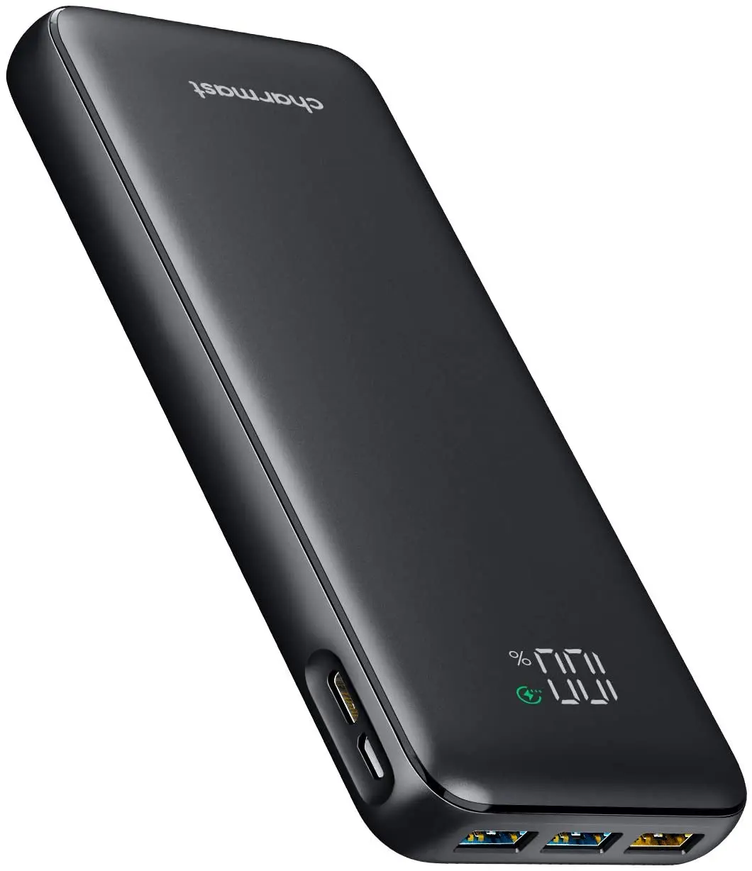 

Портативное зарядное устройство USB C на 23800 мА · ч, зарядное устройство высокой емкости PD (18 Вт) QC Быстрая зарядка, 4 выхода, 2 входа, быстрая зар...