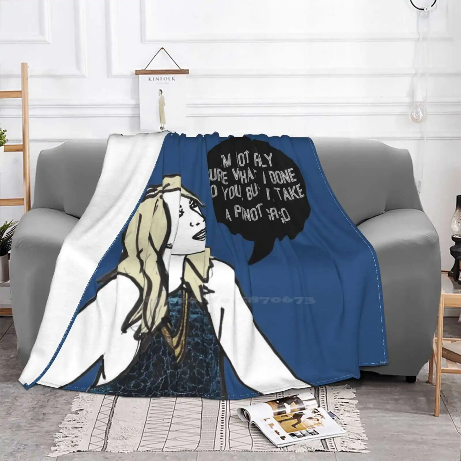 Pinot Grigio мягкое теплое легкое тонкое одеяло портрет люди коллаж Sur реальность ТВ