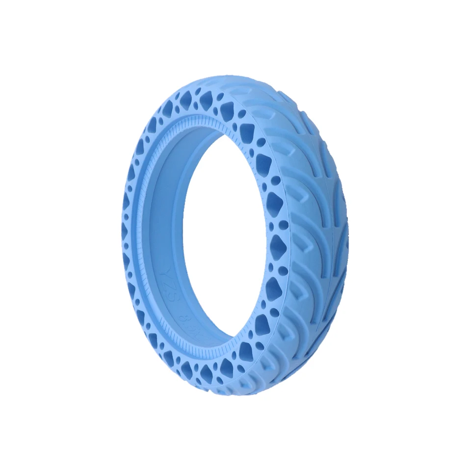 

For Xiaomi M365 pro Electric Scooter blue Tires Anti Puncture Honeycomb Hollow tire Antiskid Shockabsorber Wheel Tyre Wholesale