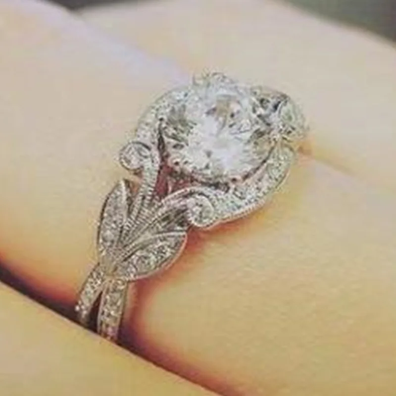 

Новинка, Лидер продаж, инкрустированное цирконием ювелирное изделие для рук, модное женское кольцо в стиле ретро