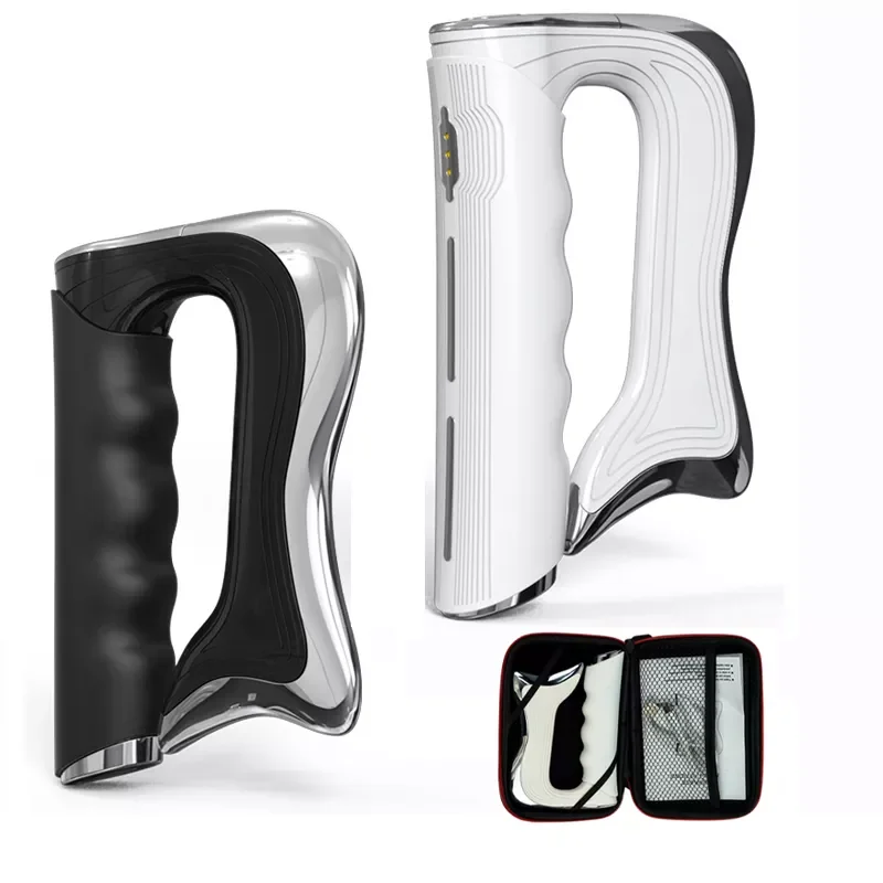 

NEW2023 Electric Gua Sha Fascia Massager Fast Acupoint Physical Therapy Soft Tissue Ease Body Pain Muscle Relax Scraper USB Rech