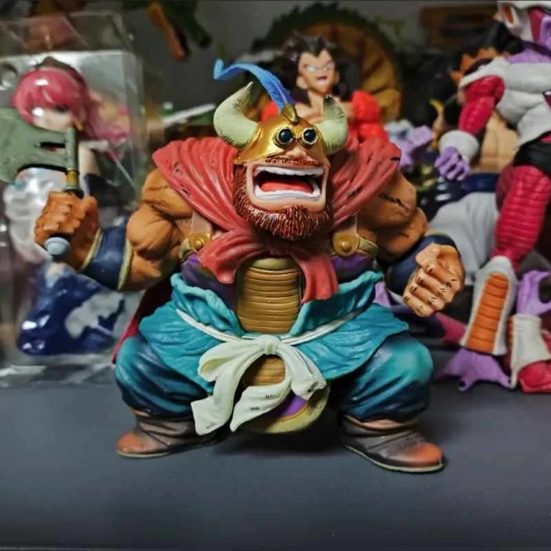 Фото Фигурка Dragon Ball: Король-Бык Гюмао (15 см, масштаб 1/6) с боевым топором, серия Tenkaichi Budokai, коллекционная модель Супер Сайян, игрушка №3