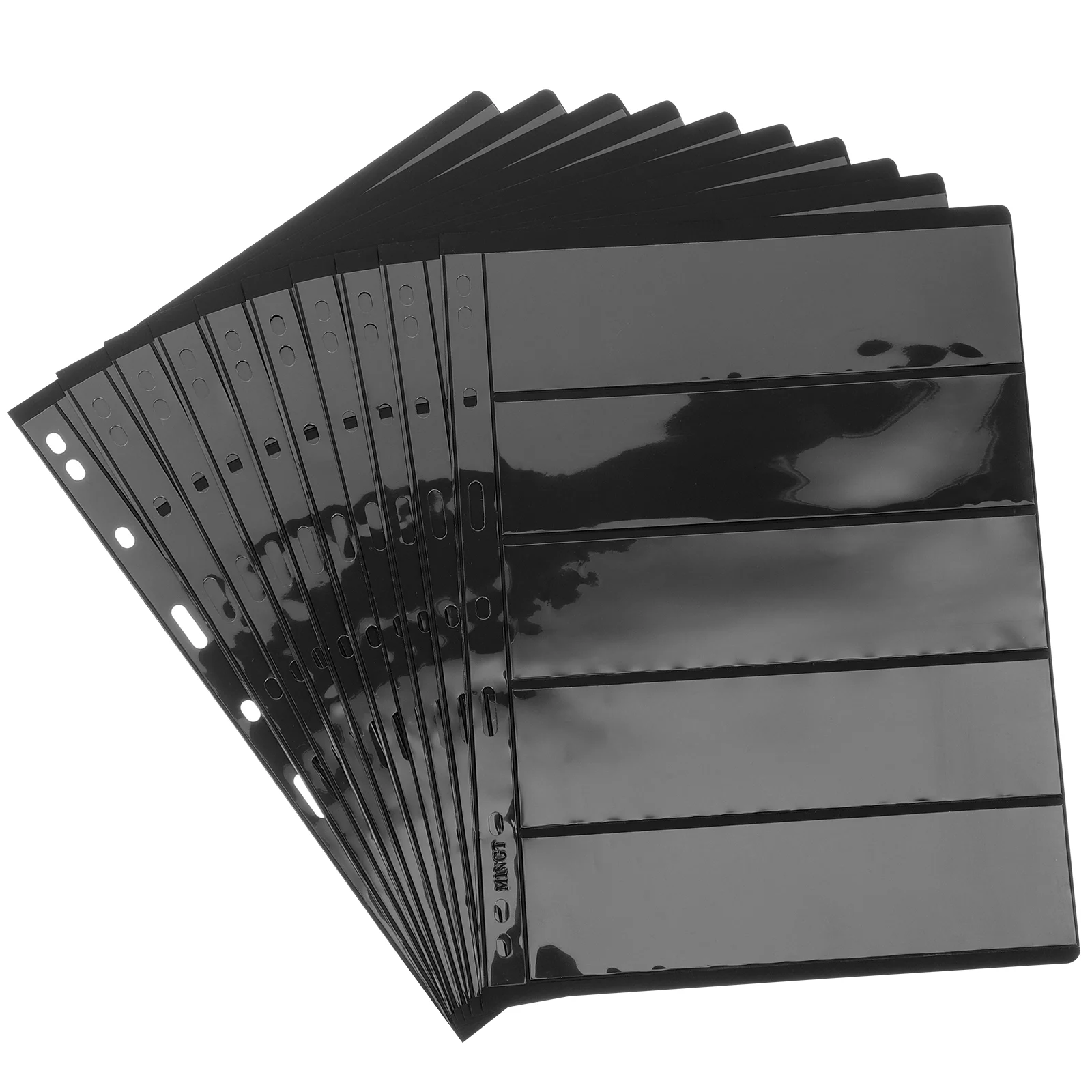 

10 Pcs A5 Binder Stamp Collection Loose-leaf Collecting Supply Insert The Pet Book Storage Holder