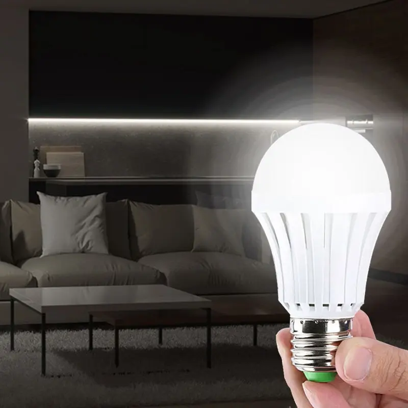

5W 7W 9W 12W Smart Light Bulb Led Bulb E27 Led Lamp Energy Saving Rechargeable Emergency Light For Outdoor Lighting Camping Lamp